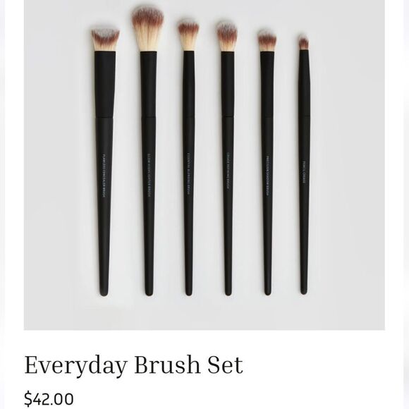 Lithe Beauty Everyday Brush 6 piece Set new msrp $48 - Picture 5 of 16